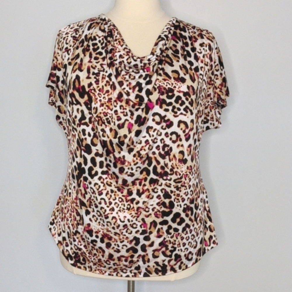 Fun animal print blouse
